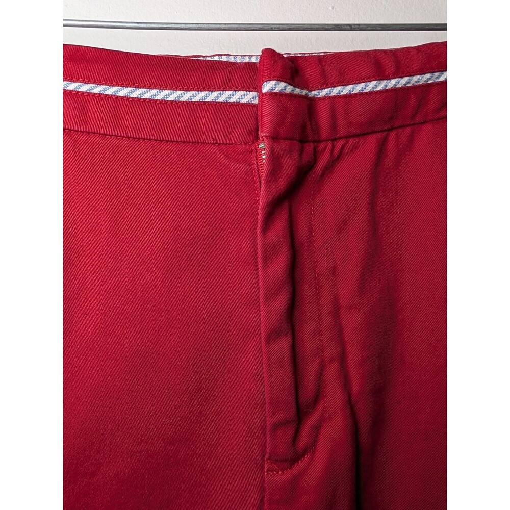 Tommy Hilfiger Women's Red Chino Pants Sz 12 Americana Preppy Coastal Classic - Picture 8 of 8